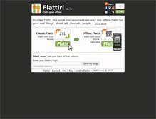 Tablet Screenshot of flattirl.com